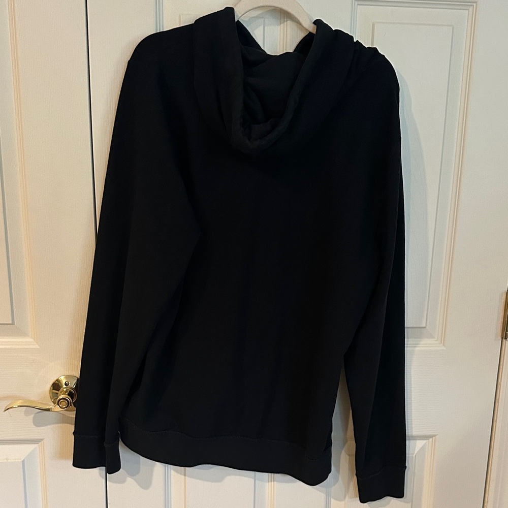 Abercrombie & Fitch Black Hoodie with Cream Accents - Picture 5 of 5